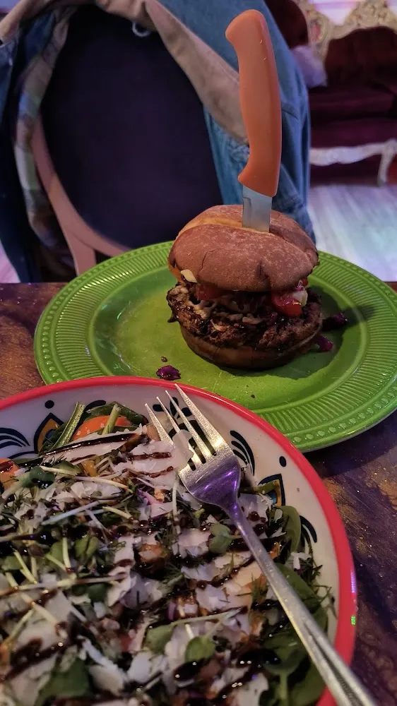 Bean Teriyaki Burger