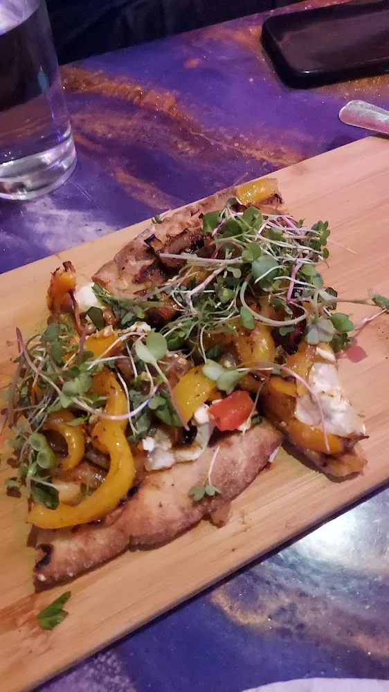 Pear and Balsamic Flatbread