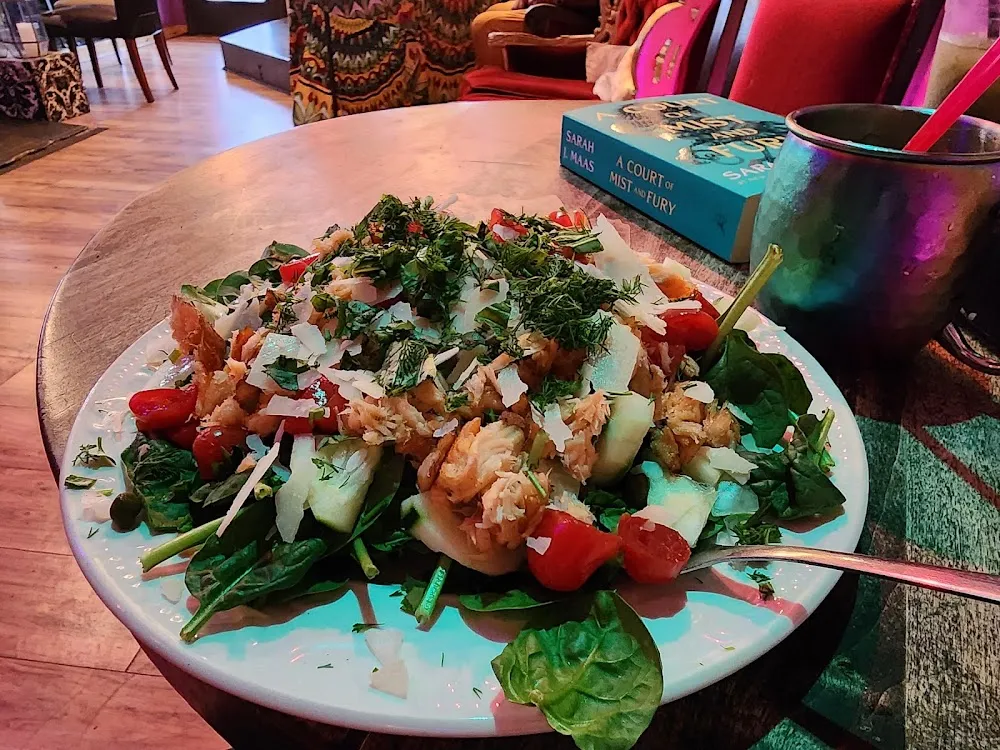 Salmon Caesar Salad